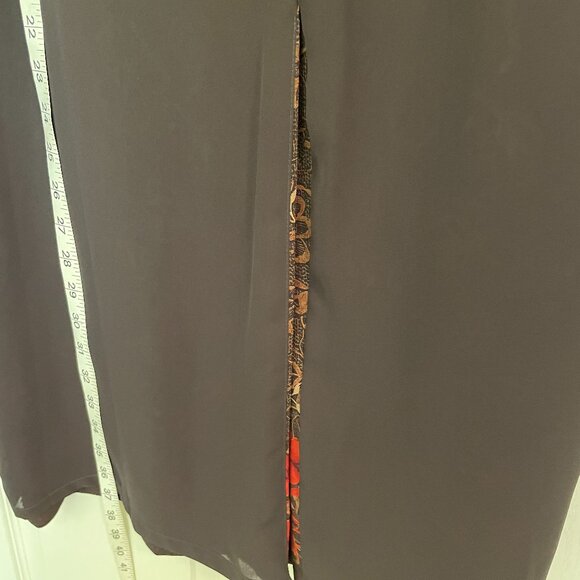 EMMA JAMES MATCHING BLOUSE AND SKIRT WITH BORDER, BLOUSE SIZE 14, SKIRT SIZE 12 - Picture 11 of 11